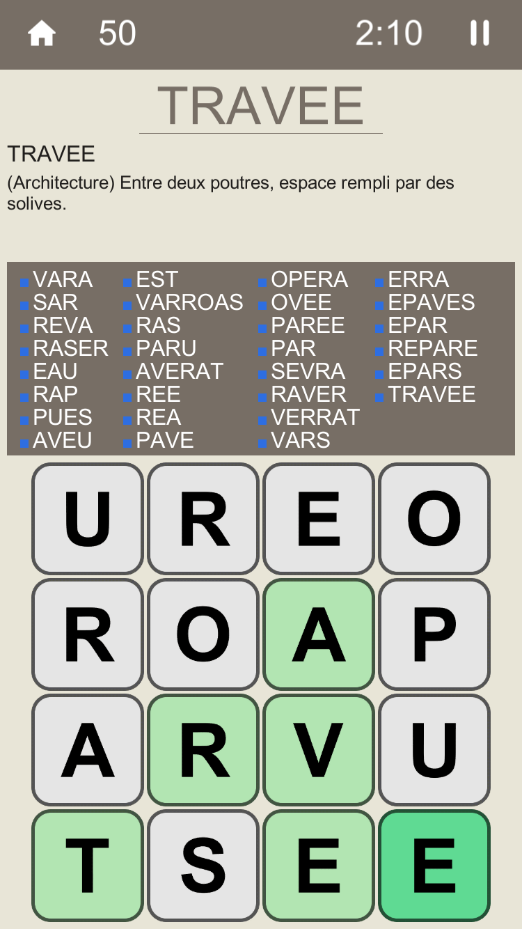 Motaku, iPhone et Android: Ecran principal